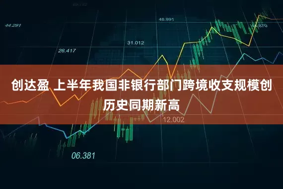 创达盈 上半年我国非银行部门跨境收支规模创历史同期新高